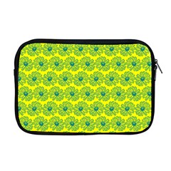 Gerbera Daisy Vector Tile Pattern Apple Macbook Pro 17  Zipper Case by GardenOfOphir