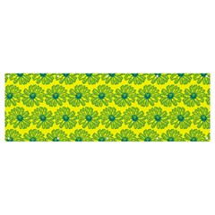 Gerbera Daisy Vector Tile Pattern Banner And Sign 12  X 4  by GardenOfOphir