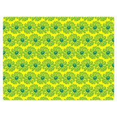 Gerbera Daisy Vector Tile Pattern Premium Plush Fleece Blanket (extra Small) by GardenOfOphir