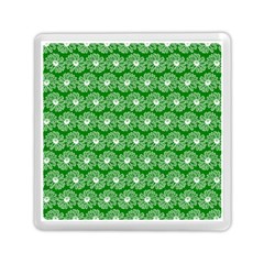 Gerbera Daisy Vector Tile Pattern Memory Card Reader (square) by GardenOfOphir