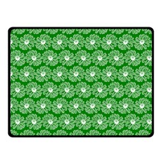 Gerbera Daisy Vector Tile Pattern Two Sides Fleece Blanket (small) by GardenOfOphir