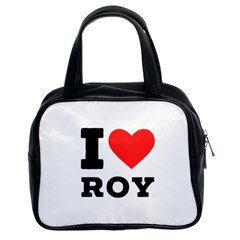 I Love Roy Classic Handbag (two Sides) by ilovewhateva