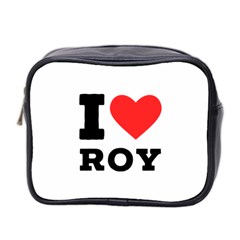 I Love Roy Mini Toiletries Bag (two Sides) by ilovewhateva