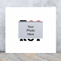 I Love Roy White Wall Photo Frame 5  X 7  by ilovewhateva