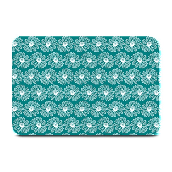 Gerbera Daisy Vector Tile Pattern Plate Mats