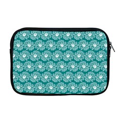 Gerbera Daisy Vector Tile Pattern Apple Macbook Pro 17  Zipper Case by GardenOfOphir