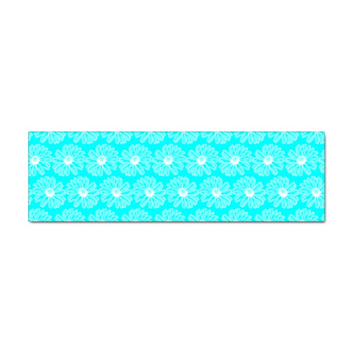 Gerbera Daisy Vector Tile Pattern Sticker (Bumper)