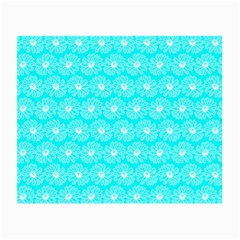 Gerbera Daisy Vector Tile Pattern Small Glasses Cloth (2 Sides) by GardenOfOphir