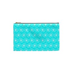 Gerbera Daisy Vector Tile Pattern Cosmetic Bag (small)