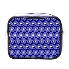 Gerbera Daisy Vector Tile Pattern Mini Toiletries Bag (one Side) by GardenOfOphir