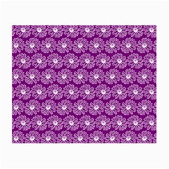 Gerbera Daisy Vector Tile Pattern Small Glasses Cloth (2 Sides) by GardenOfOphir