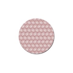 Gerbera Daisy Vector Tile Pattern Golf Ball Marker (4 Pack) by GardenOfOphir