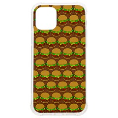 Burger Snadwich Food Tile Pattern Iphone 12/12 Pro Tpu Uv Print Case by GardenOfOphir