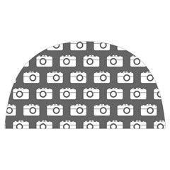 Modern Chic Vector Camera Illustration Pattern Anti Scalding Pot Cap by GardenOfOphir