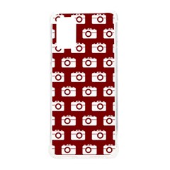 Modern Chic Vector Camera Illustration Pattern Samsung Galaxy S20plus 6 7 Inch Tpu Uv Case by GardenOfOphir