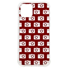 Modern Chic Vector Camera Illustration Pattern Iphone 12/12 Pro Tpu Uv Print Case