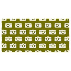 Modern Chic Vector Camera Illustration Pattern Banner And Sign 8  X 4  by GardenOfOphir