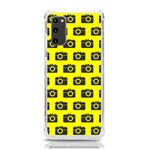 Modern Chic Vector Camera Illustration Pattern Samsung Galaxy S20 6.2 Inch TPU UV Case Front