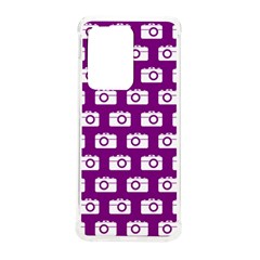 Modern Chic Vector Camera Illustration Pattern Samsung Galaxy S20 Ultra 6 9 Inch Tpu Uv Case by GardenOfOphir