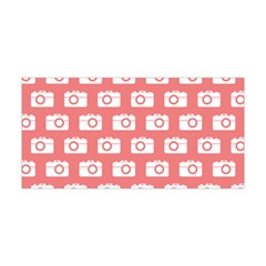 Modern Chic Vector Camera Illustration Pattern Yoga Headband by GardenOfOphir