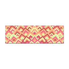 Trendy Chic Modern Chevron Pattern Sticker (bumper) by GardenOfOphir