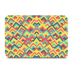 Trendy Chic Modern Chevron Pattern Plate Mats by GardenOfOphir