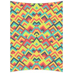 Trendy Chic Modern Chevron Pattern Back Support Cushion by GardenOfOphir