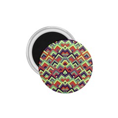 Trendy Chic Modern Chevron Pattern 1 75  Magnets by GardenOfOphir