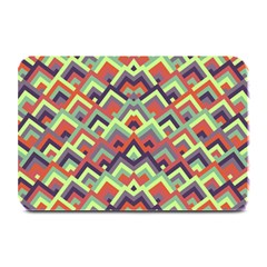 Trendy Chic Modern Chevron Pattern Plate Mats by GardenOfOphir