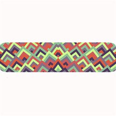 Trendy Chic Modern Chevron Pattern Large Bar Mat by GardenOfOphir