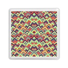 Trendy Chic Modern Chevron Pattern Memory Card Reader (square) by GardenOfOphir