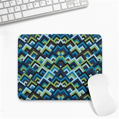 Trendy Chic Modern Chevron Pattern Small Mousepad by GardenOfOphir