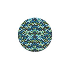 Trendy Chic Modern Chevron Pattern Golf Ball Marker (10 Pack)