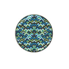 Trendy Chic Modern Chevron Pattern Hat Clip Ball Marker (4 Pack) by GardenOfOphir