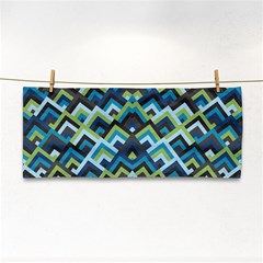 Trendy Chic Modern Chevron Pattern Hand Towel