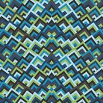 Trendy Chic Modern Chevron Pattern Play Mat (Rectangle) Front