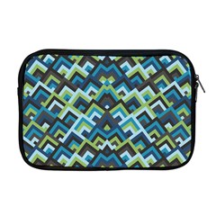 Trendy Chic Modern Chevron Pattern Apple MacBook Pro 17  Zipper Case