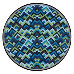 Trendy Chic Modern Chevron Pattern Wireless Fast Charger(black) by GardenOfOphir