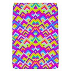 Colorful Trendy Chic Modern Chevron Pattern Removable Flap Cover (l) by GardenOfOphir