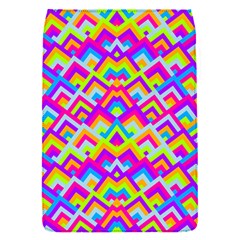 Colorful Trendy Chic Modern Chevron Pattern Removable Flap Cover (s) by GardenOfOphir