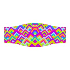 Colorful Trendy Chic Modern Chevron Pattern Stretchable Headband by GardenOfOphir