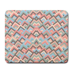 Trendy Chic Modern Chevron Pattern Large Mousepad by GardenOfOphir