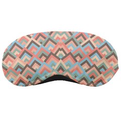 Trendy Chic Modern Chevron Pattern Sleeping Mask by GardenOfOphir