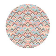 Trendy Chic Modern Chevron Pattern Mini Round Pill Box (pack Of 3) by GardenOfOphir