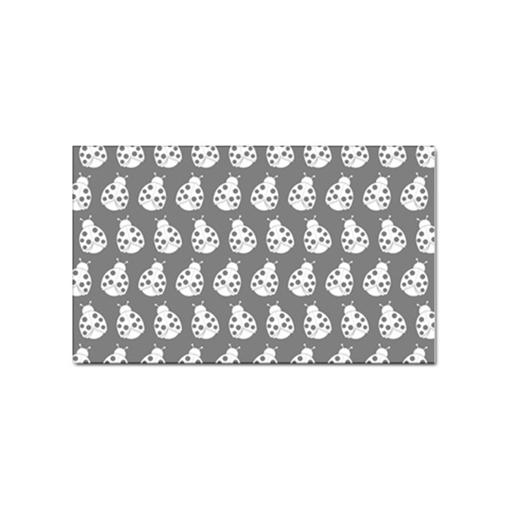 Ladybug Vector Geometric Tile Pattern Sticker Rectangular (100 pack)