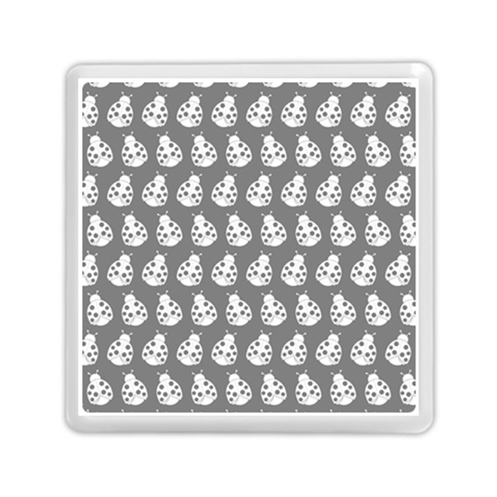 Ladybug Vector Geometric Tile Pattern Memory Card Reader (Square)