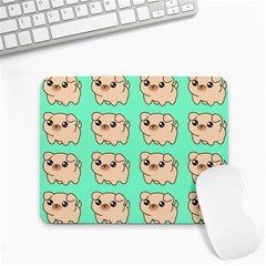 Puppy Pattern Dog Pet Small Mousepad by Jancukart