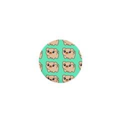 Puppy Pattern Dog Pet 1  Mini Buttons