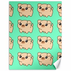 Puppy Pattern Dog Pet Canvas 18  X 24 