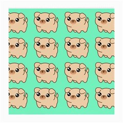 Puppy Pattern Dog Pet Medium Glasses Cloth by Jancukart